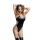 Body Glossy Reina wetlook czarny S