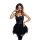 Sukienka wetlook Glossy Elisia czarna XL
