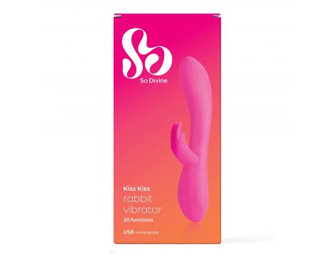 Kiss Kiss Rechargeable Rabbit Vibrator - 5