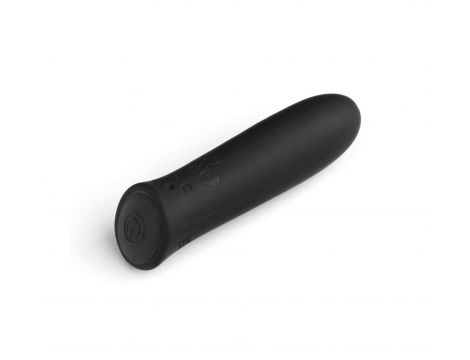 Wibrator bullet silikonowy Wonder Bullet So Divine czarny USB 9cm - 2
