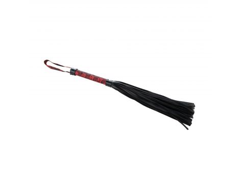 Flogger czerwony i czarny Fantasy 44 cm - 4