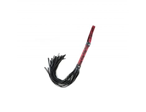 Flogger czerwony i czarny Fantasy 44 cm - 3