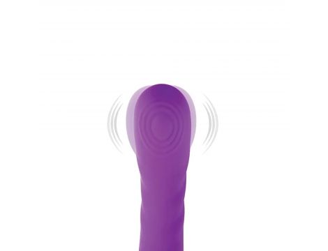 Fioletowy Wibrator Łechtaczkowy i G-Spot - 4