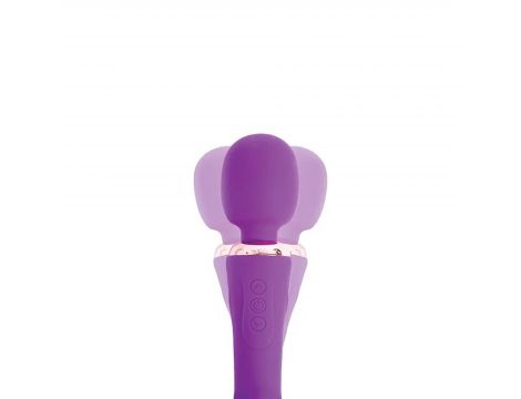 Fioletowy Wibrator Łechtaczkowy i G-Spot - 5