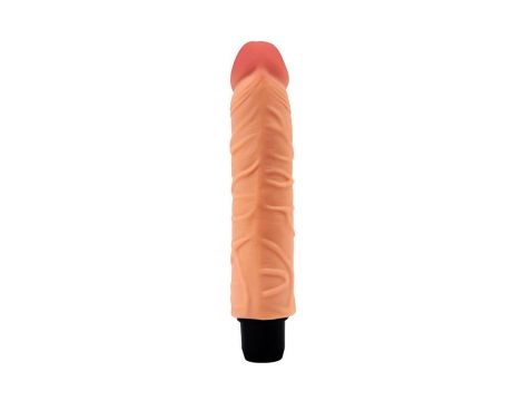 Wibrator miękki The Real Deal Fantasy TPE 19 cm AAA - 3