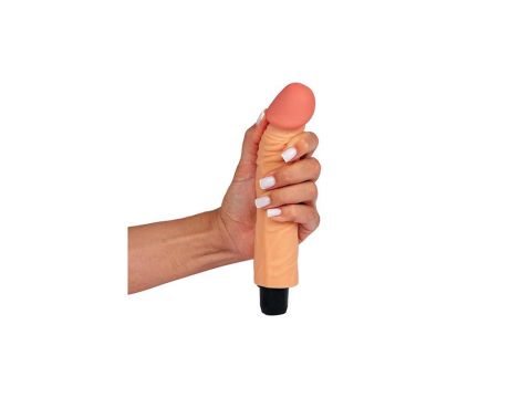 Wibrator miękki The Real Deal Fantasy TPE 19 cm AAA - 6