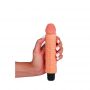 Wibrator miękki The Real Deal Fantasy TPE 19 cm AAA - 8