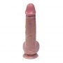 Dildo silikonowe z ruchomą skórką i jądrami Fantasy 22 cm - 3