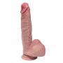 Elastyczne silikonowe dildo hiperrealistyczne Fantasy 21 cm - 3