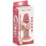 Dildo silikonowe realistyczne z ruchomą osłonką Fantasy 18 cm - 10