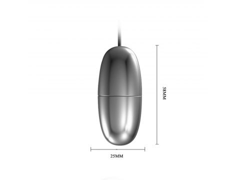 Silver Vibrating Egg - 4