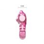 Vibrating Bear Cock Ring – Pink - 7
