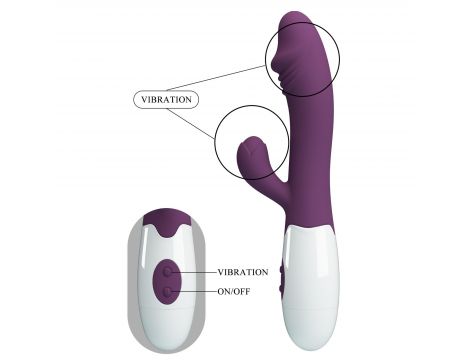 PRETTY LOVE - Snappy dark purple, 30 vibration functions - 4