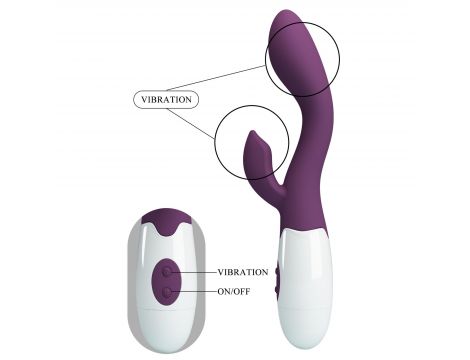 PRETTY LOVE - Brighty dark purple, 30 vibration functions - 8