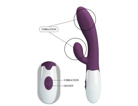 PRETTY LOVE - Alvis purple, 30 vibration functions - 4