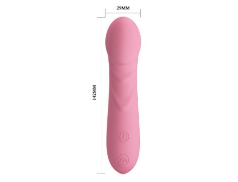 Wibrator punktu G Pretty Love Candice silikonowy USB 14 cm - 8