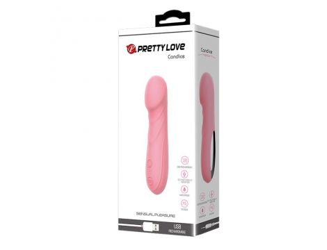 Wibrator punktu G Pretty Love Candice silikonowy USB 14 cm - 5