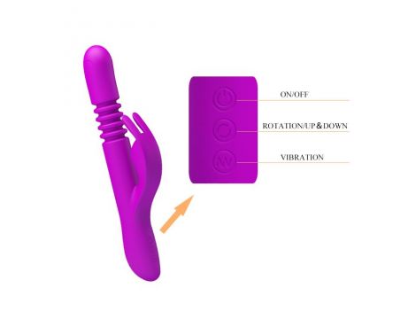 PRETTY LOVE - DONAHUE, USB, 12 vibration, 4 rotation - 7