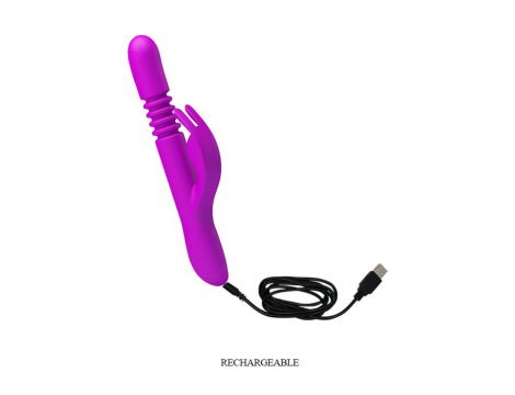 PRETTY LOVE - DONAHUE, USB, 12 vibration, 4 rotation - 8