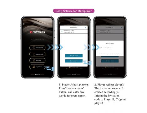 PRETTY LOVE - August, Mobile APP Long-distance Control 12 vibration functions, ABS Silicone, USB rechargeable - 20