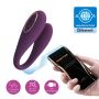 PRETTY LOVE - August, Mobile APP Long-distance Control 12 vibration functions, ABS Silicone, USB rechargeable - 2