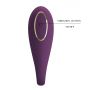 PRETTY LOVE - August, Mobile APP Long-distance Control 12 vibration functions, ABS Silicone, USB rechargeable - 13