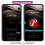 PRETTY LOVE - August, Mobile APP Long-distance Control 12 vibration functions, ABS Silicone, USB rechargeable - 12