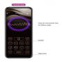 PRETTY LOVE - August, Mobile APP Long-distance Control 12 vibration functions, ABS Silicone, USB rechargeable - 15