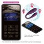 PRETTY LOVE - August, Mobile APP Long-distance Control 12 vibration functions, ABS Silicone, USB rechargeable - 20
