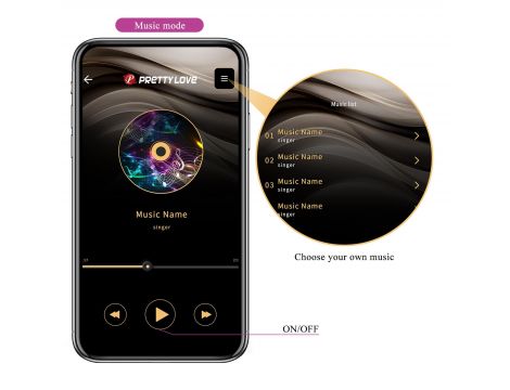 PRETTY LOVE - HECTOR, 12 vibration functions 5 electric shock functions Mobile APP remote control - 19