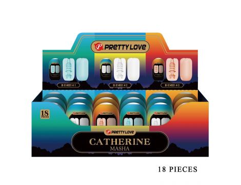 Elastyczny rękaw masturbacyjny Pretty Love Catherine MASHA - 2