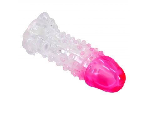 Przedłużka penisa Wilford Pretty Love 13,5 cm wodoodporna z analnym - 6