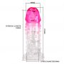 Przedłużka penisa Wilford Pretty Love 13,5 cm wodoodporna z analnym - 5