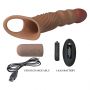 Pretty Love Vibrating Penis Sleeve Extender - 11
