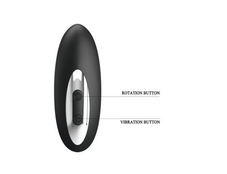 PRETTY LOVE - PROSTATE MASSAGER, USB 3 rot; 12 vibr. - 2
