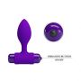 PRETTY LOVE -Vibra Butt Plug Purple - 5