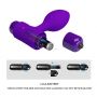 PRETTY LOVE -Vibra Butt Plug Purple - 8