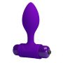 PRETTY LOVE -Vibra Butt Plug Purple - 9