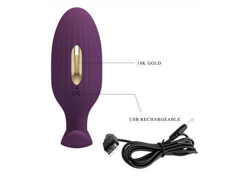 PRETTY LOVE - Jefferson, 12 vibration functions 3 electric shock functions Mobile APP Long-distance Control - 7