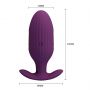 PRETTY LOVE - Jefferson, 12 vibration functions 3 electric shock functions Mobile APP Long-distance Control - 6