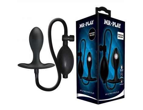 Pompowany korek analny Mr. Play silikonowy - 2