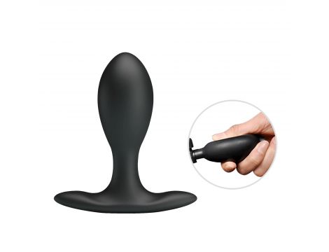 Pompowany korek analny Mr. Play silikonowy - 3