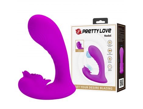 Wibrator podwójny Pretty Love Nadal silikonowy USB - 5