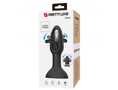 PRETTY LOVE - HUBERT, 7 wiggling settings, Silicone