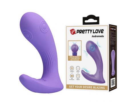 Wibrator silikonowy punktu G Pretty Love Andromeda - 4