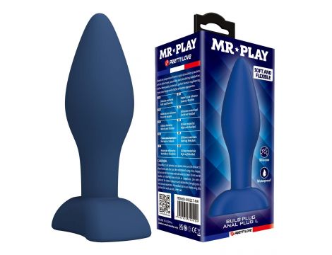 Korek analny silikonowy Mr. Play Bulb L