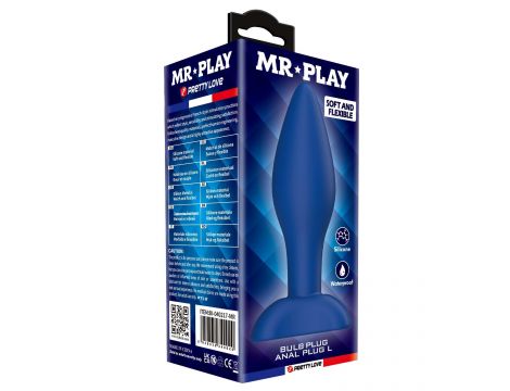 Korek analny silikonowy Mr. Play Bulb L - 6