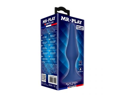 Korek analny silikonowy slim XL Mr. Play - 7