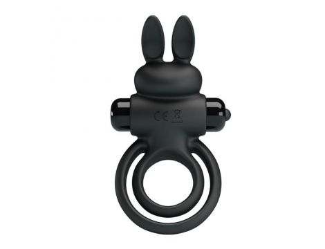 Pierścień wibrujący Pretty Love Vibrant Penis Ring III czarny