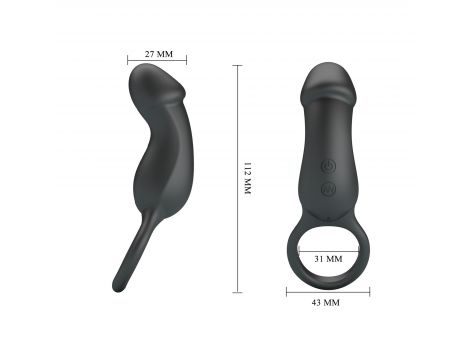 PRETTY LOVE - Trae black, 7 vibration functions Memory function - 8